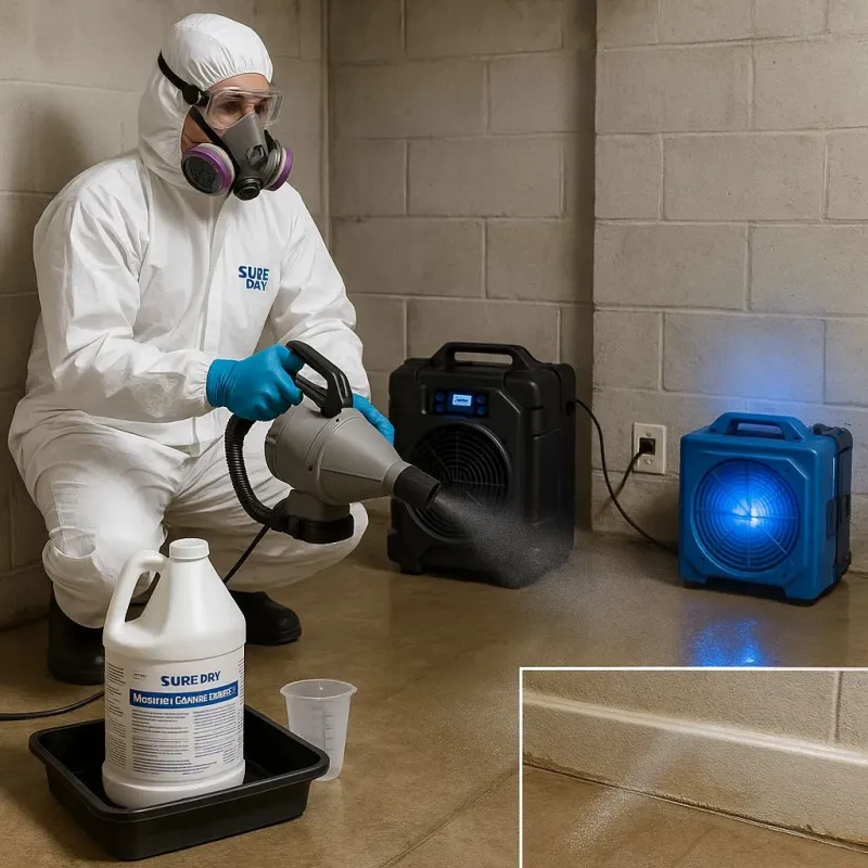 Sanitization and Odor Removal process in Morton, IL