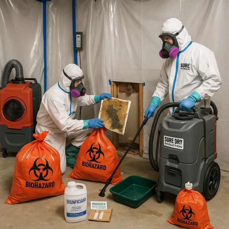 Contaminated Water Handling Protocols process in Morton, IL