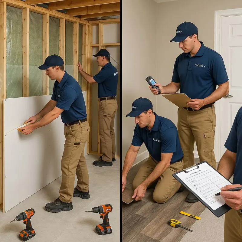 Repairs and Reconstruction process in Morton, IL