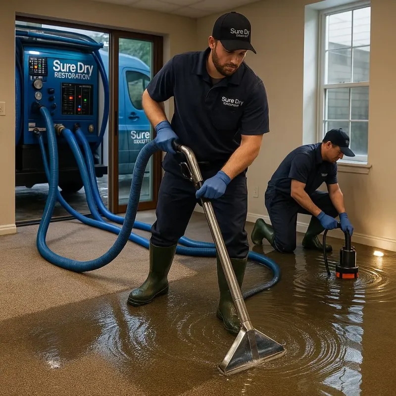 Water Extraction and Removal process in Morton, IL